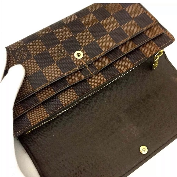 ❤️Louis Vuitton Damier Sarah Wallet - Picture 7 of 11
